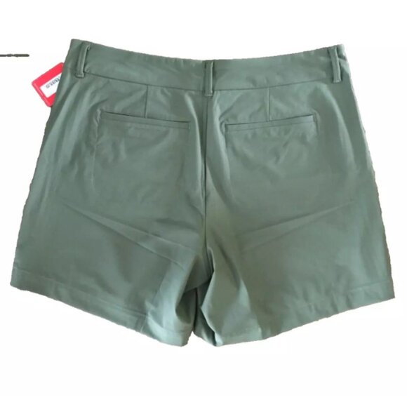 Spanx NWT Women's Canopy (Green) SUNSHINE Athletic Shorts, Size XLarge - Picture 5 of 7